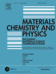 Materials Chemistry and Physics Volume 315, 1 March 2024, 128969