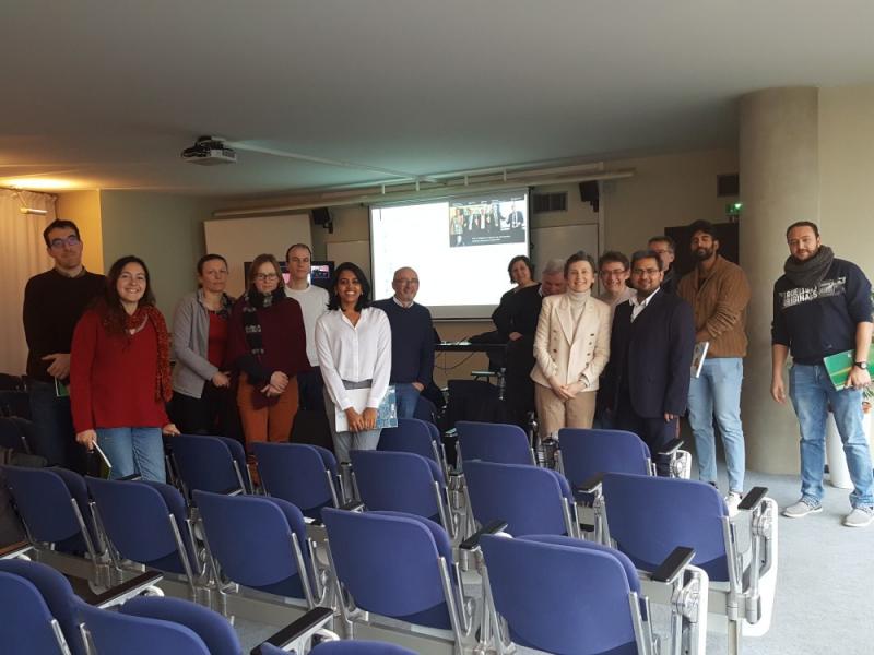 Meeting of the "Charged and uncharged lamellar structures" project teams